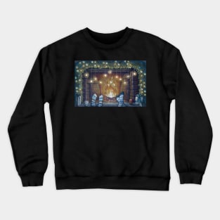 Near the fireplace Crewneck Sweatshirt